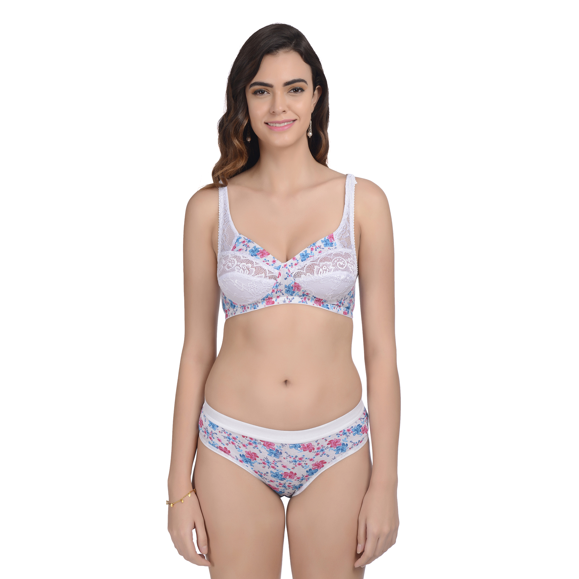 Buy online Printed Bras And Panty Set from lingerie for Women by B&b  Comfort for ₹242 at 65% off